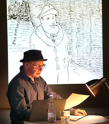 Illustrierte Lesung der Schachnovelle